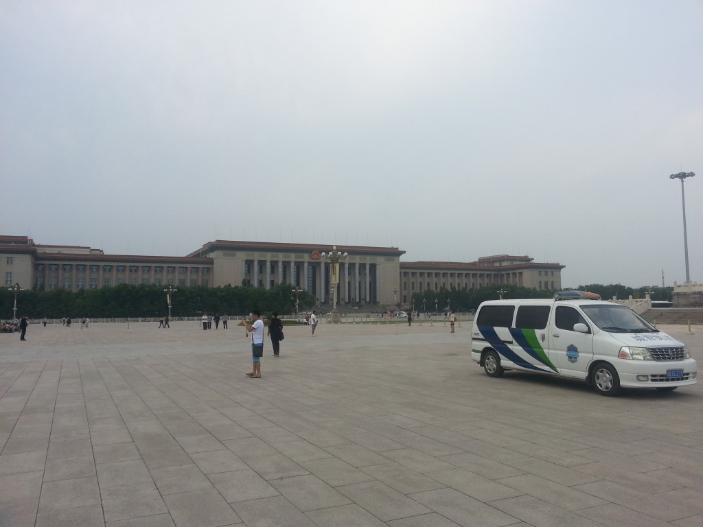 25 years ago, the last remnants of a protest movement did not huddle on these stairs to exit the Square.