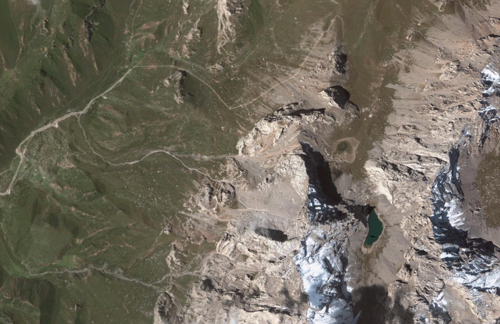 Google Earth Shot of the Hike