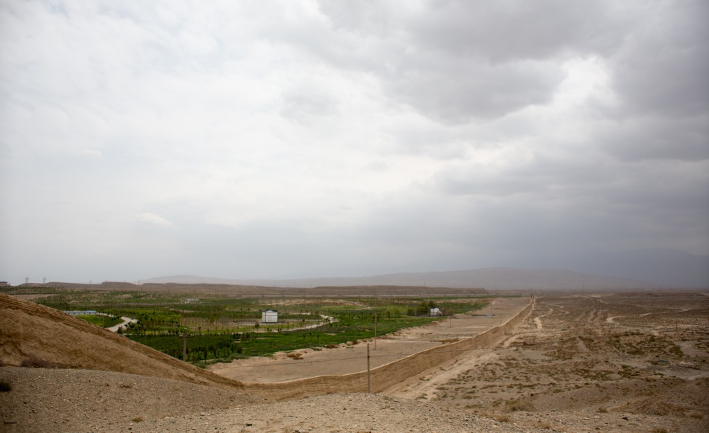 Less Grand, the remains of the Great Wall are still impressive