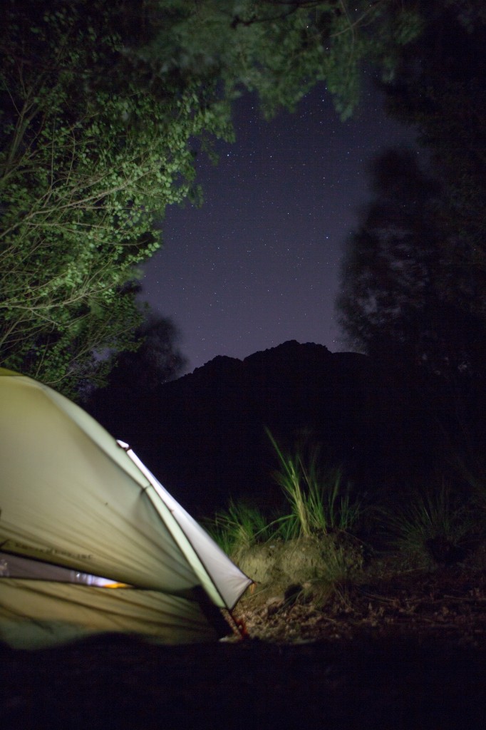 Tent at Night