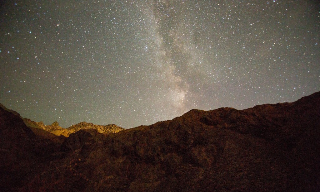 Milky Way over the Desert