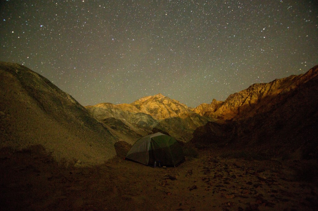 Tent at Night