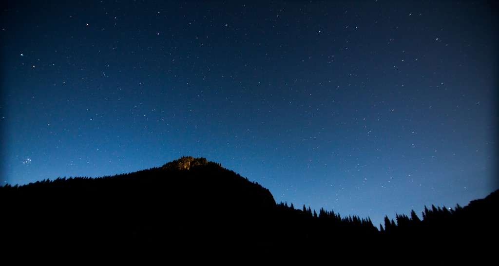 Night Sky above Tianchi