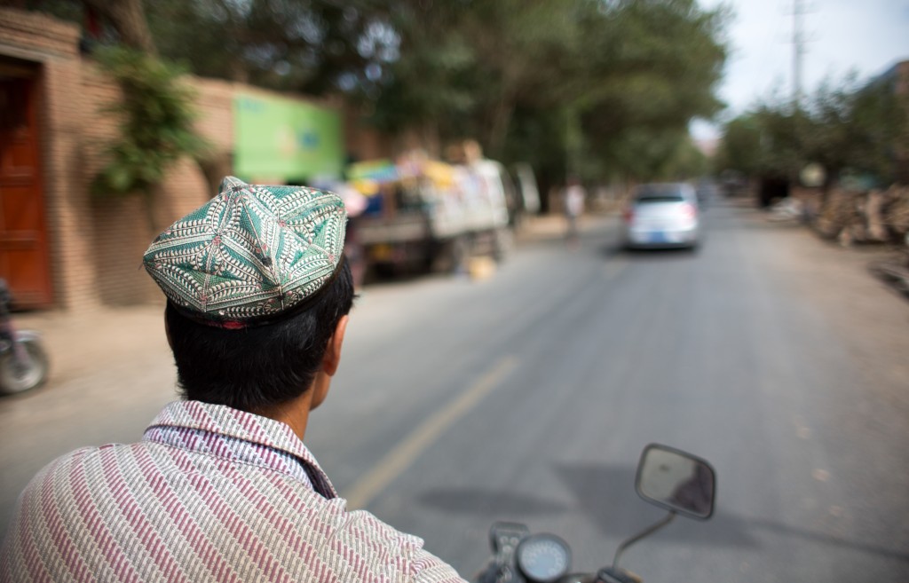 Hitchhiking in a Three Wheeled Cart