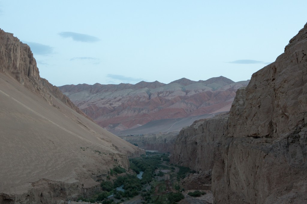 Valley around our Site