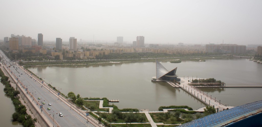 From atop the ferris wheel