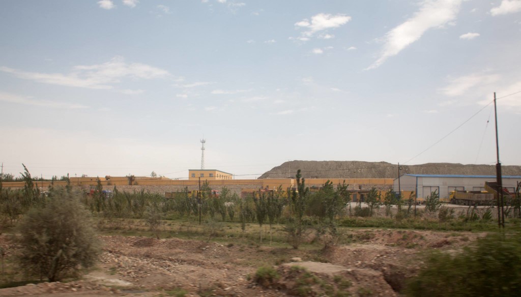 Scrub Desert Uighur Village