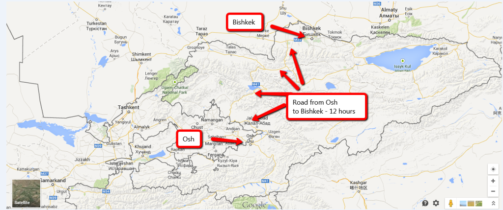 Road_from_Osh_to_Bishkek