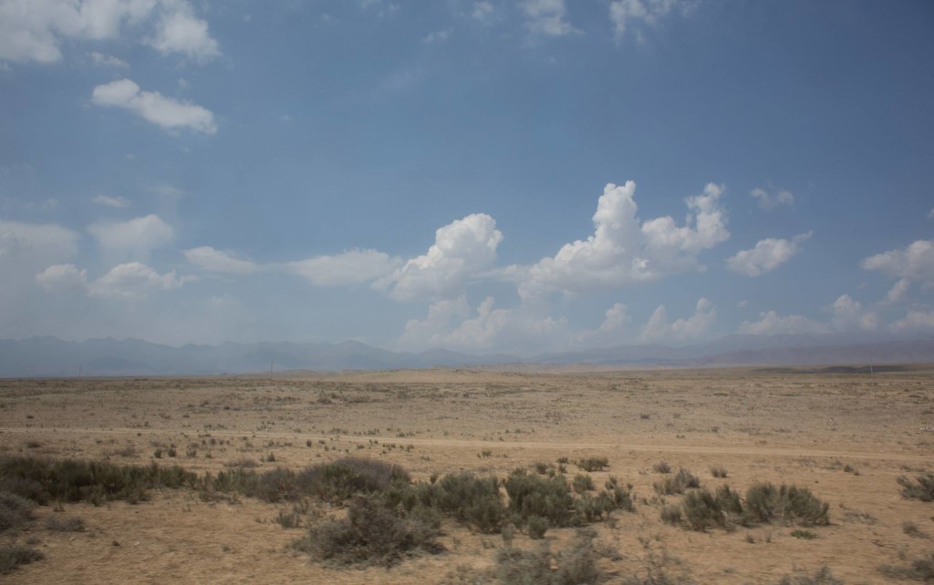 Desert around Issyk-Kul